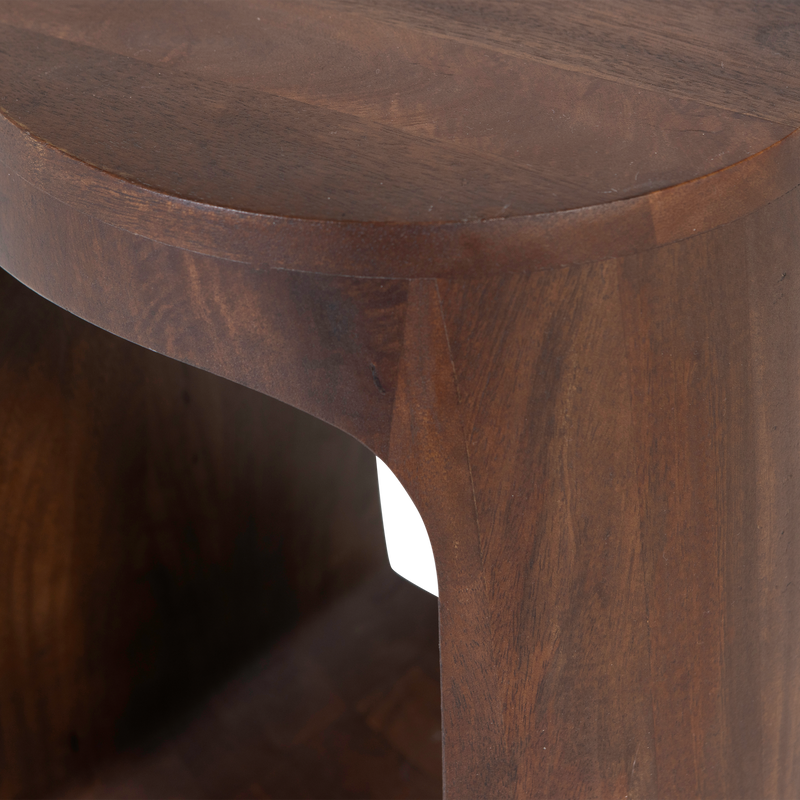 WOOOD Bayo Sidobord Mangoträ Valnöt