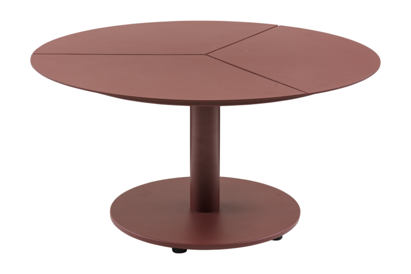 Brafab Peace Lounge Soffbord 80 cm Zin Red