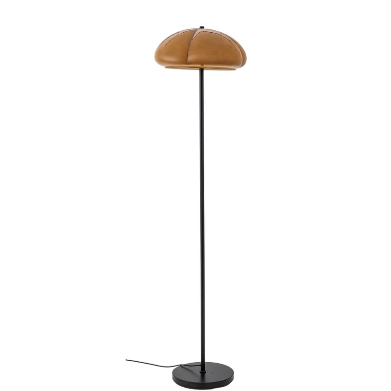 Bloomingville Kinoko Golvlampa, Gul, Metall, Ø40xH157 cm