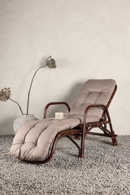 Venture Home Nella Solstol i Mörk Valnöt