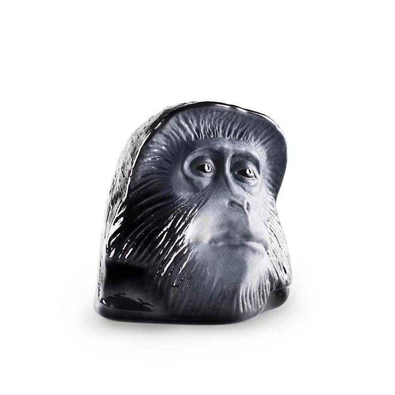 Målerås Lonely svart glasfigur