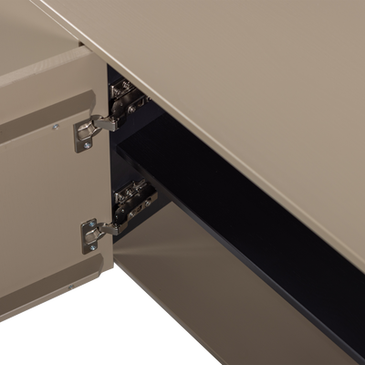 WOOOD Gunnar TV-bänk 154 cm i furu, lerfärgad