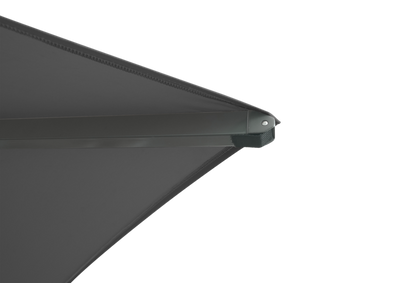 Brafab Mozzo parasoll 400x400 cm Grå/Antracit