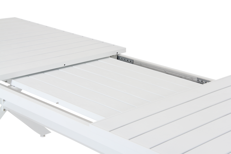 Brafab Hillmond utdragbart bord 100x240-310 cm vit