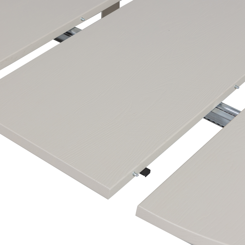 WOOOD Janne Utdragbart Rund Matbord i Ek Dakargrau