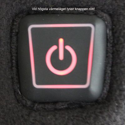 VÄRMEVÄST MED BATTERI OCH LADDARE