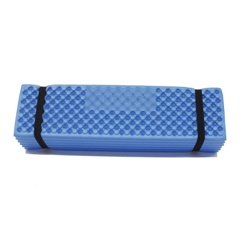 HOPFÄLLBART LIGGUNDERLAG VÅFFELSTRUKTUR 186 x 56 x 2 cm 12-PACK