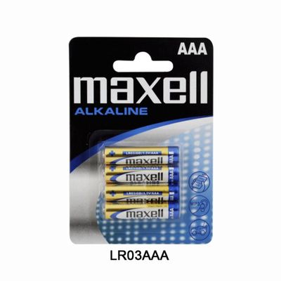 MAXELL LR03 AAA 4-PACK