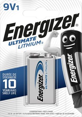 ENRGIZER ULTIMATE LITHIUM 9V