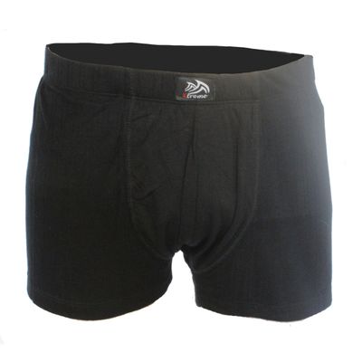 Ribbstickad boxershorts i bambu - X-Large