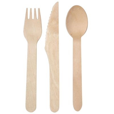 TRÄBESTICK KNIV,GAFFEL & SKED  