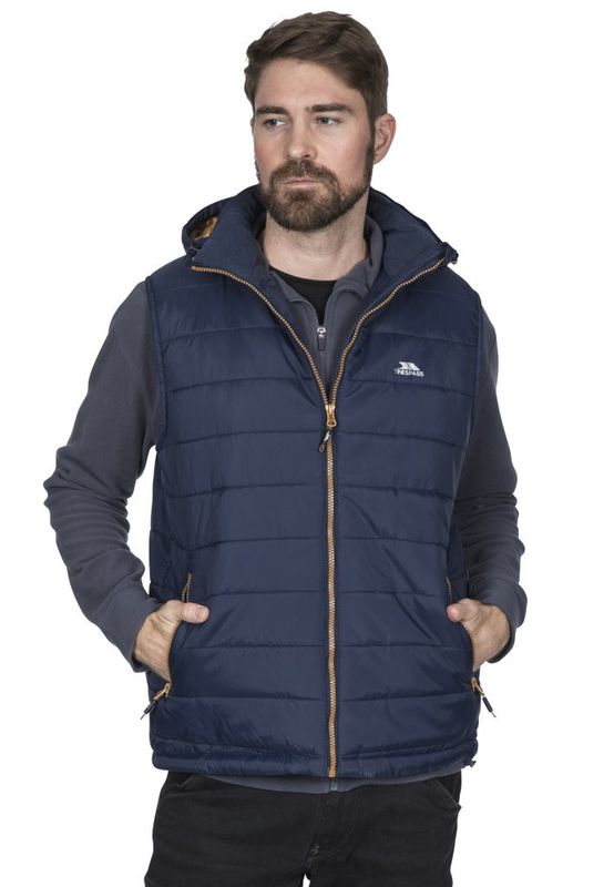 HERRVÄST FRANKLYN NAVY GOLDEN BROWN