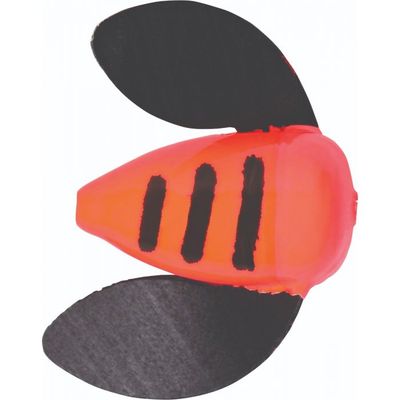 SPIN-N-GLO, SVARTA VINGAR, STL10, 15 MM ORANGE/PRICKIG 6-PACK