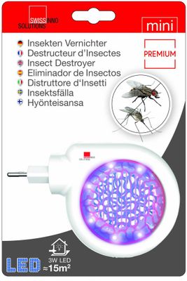 INSEKTSDÖDARE 3WATT INOMHUS 6-PACK