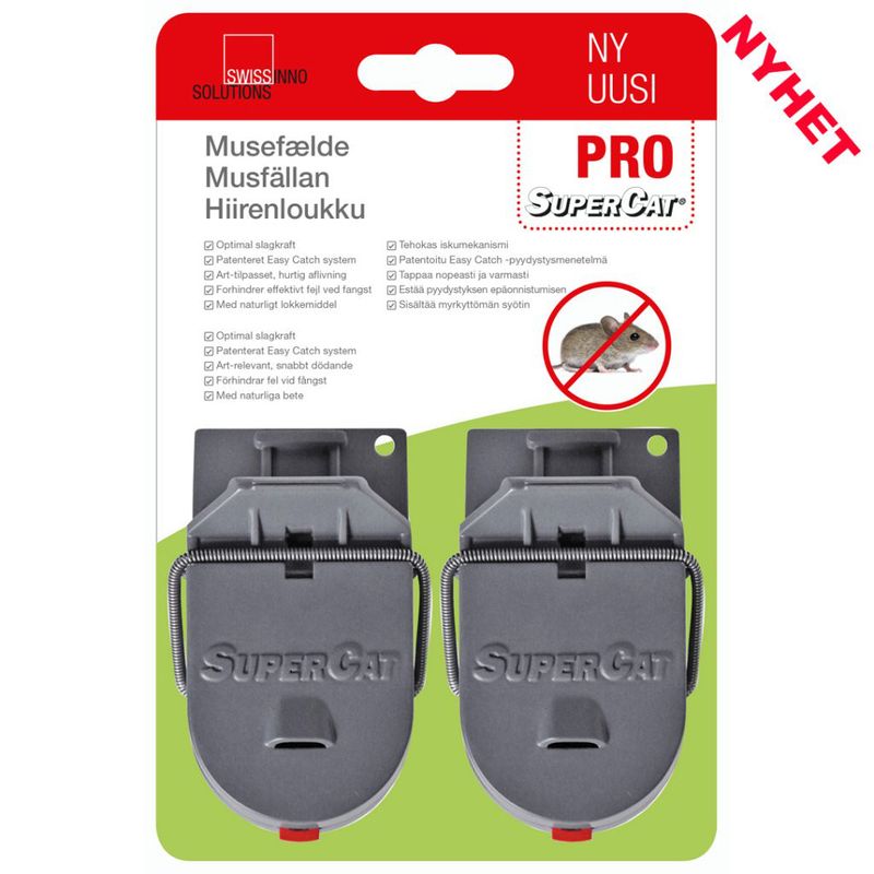 SUPERCAT MUSFÄLLA PRO 2 PK, 8X2 PK
