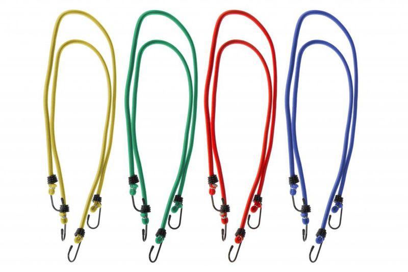 GUMMISTROPP 60 CM MED KROK 2 PACK MIXADE FÄRGER