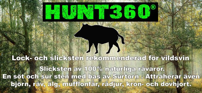 SLICKSTEN VILDSVIN SÖT & SUR SURTORN 1,8 KG