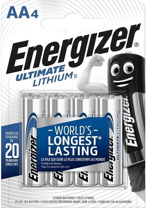 ENERGIZER ULTIMATE LITHIUM AA 4-PACK