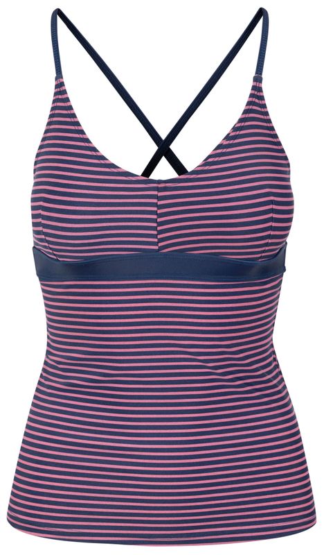 BADTOPP SARAH ROSE BLUSH STRIPE
