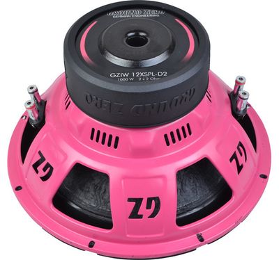 Ground Zero GZIW 12XSPL-D2 PINK