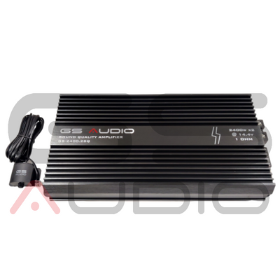GS Audio 2400.2 - 2400 W rms x 2 @1ohm