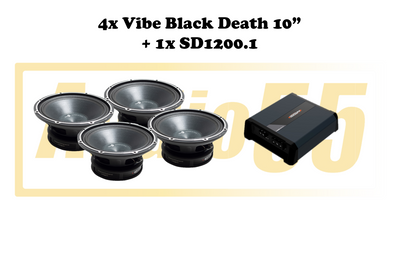 Grymt högspelande 10" paket