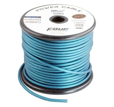 FOUR Connect 4-800311 STAGE3 10mm2 Satin Blue S-TOFC power cable