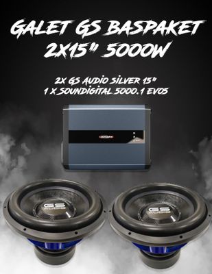 Galet GS baspaket 2x15" 5000W