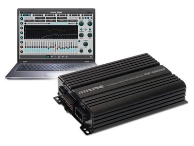 ALPINE DSP AMPLIFIER 8 CHANNELS GEN2 - PDP-E802DSP