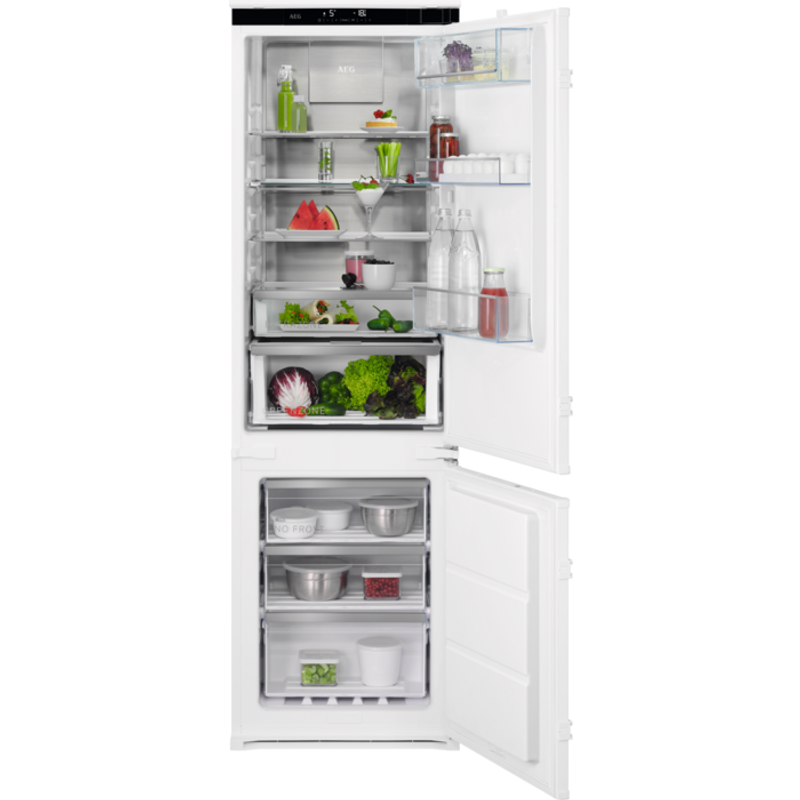 AEG Kyl/frys integrerad SCE818E8MS - 5-års Garanti
