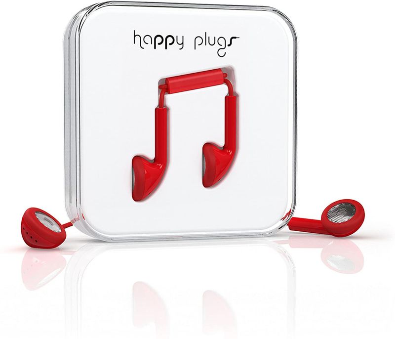 Happy Plugs Earbud Red