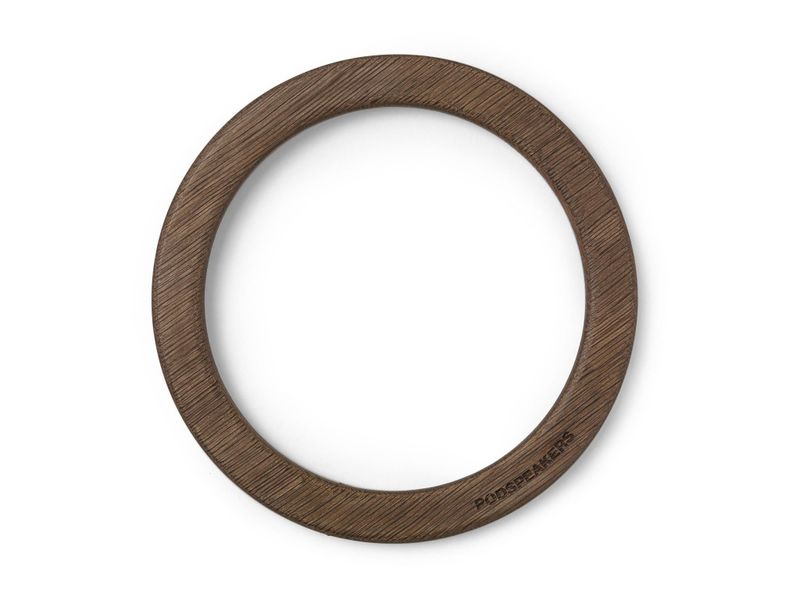 Podspeakers Hoop Wooden Dark Oak