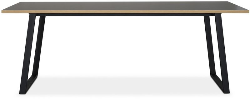 Edge matbord 240x90 cm - Grå Högtryckslaminat (HPL)