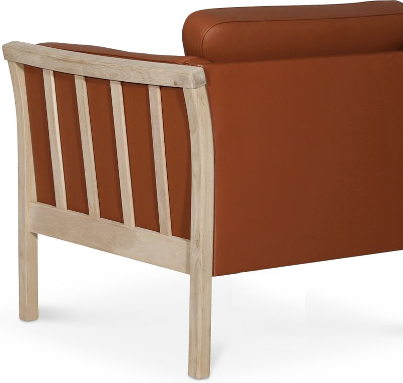 Pure 3-sits soffa i Cognacfärgat läder