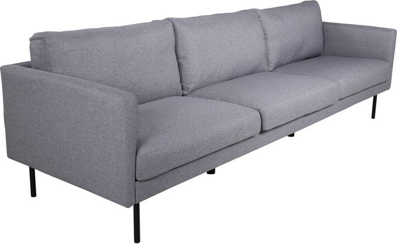 Eden 3-sits XL soffa - Grått tyg