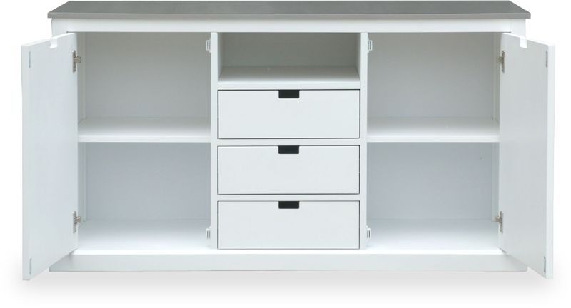 Fårö sideboard - Vit/Grå