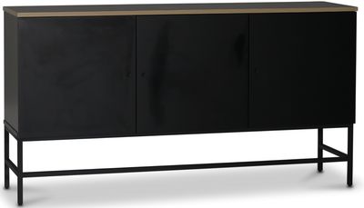 Edge sideboard - Svart högtryckslaminat (HPL)