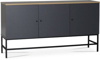 Edge sideboard - Grå högtryckslaminat (HPL)