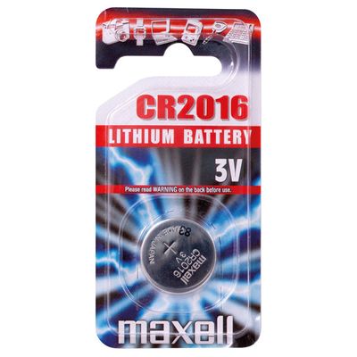 Maxell Litium CR2016 batteri - 1st.