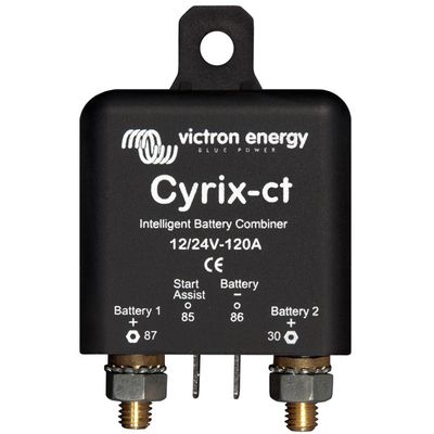 Victron Cyrix-CT Skiljerelä, 12/24V / 120 Amp