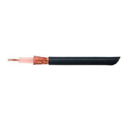 VHF-kabel RG213 svart 10mm 100m