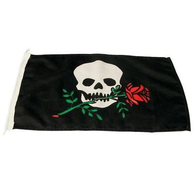 Humorflagga pirat/ros 30x45cm