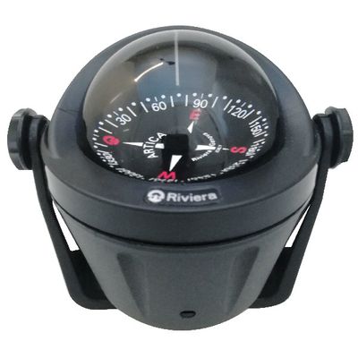 Riviera kompass m/bygel Artica 2 ¾", svart