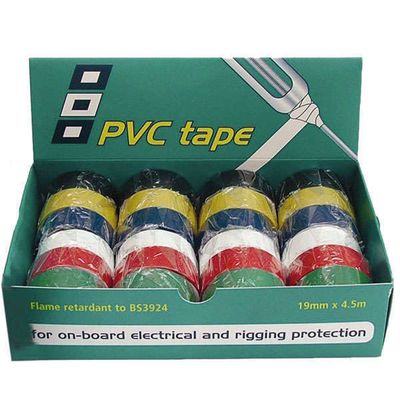 Psp pvc-tejp isoleringsband sortiment 24rl 19 mmx4,5 m