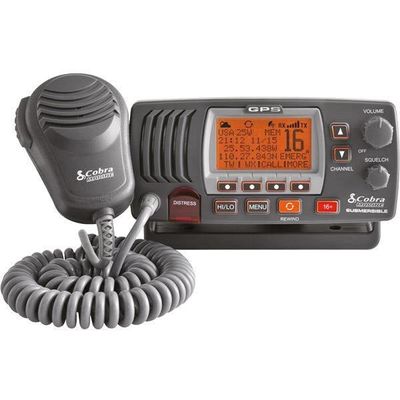Cobra vhf-radio mrf77 med GPS svart