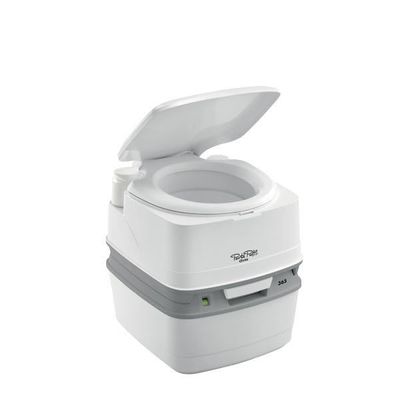 Porta potti toalett qube 335 vit med durkbeslag