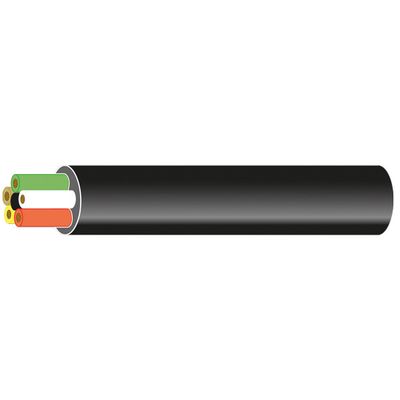 Max Power kabel för styrström 6 x 0,5 mm2 svart