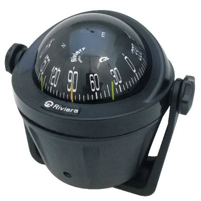 Riviera kompass m/bygel Artica 2 ¾", svart