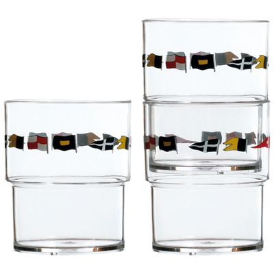 MB Regatta Glas Ø7 cm, H9 cm stapelbar 250 ml - 12 st