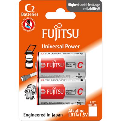 Fujitsu batteri c / lr14 2 st